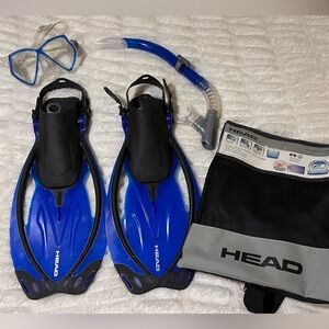 snorkeling gear